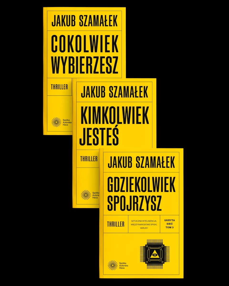 Zestaw Ukryta sieć — Cokolwiek wybierzesz, Kimkolwiek jesteś, Gdziekolwiek spojrzysz